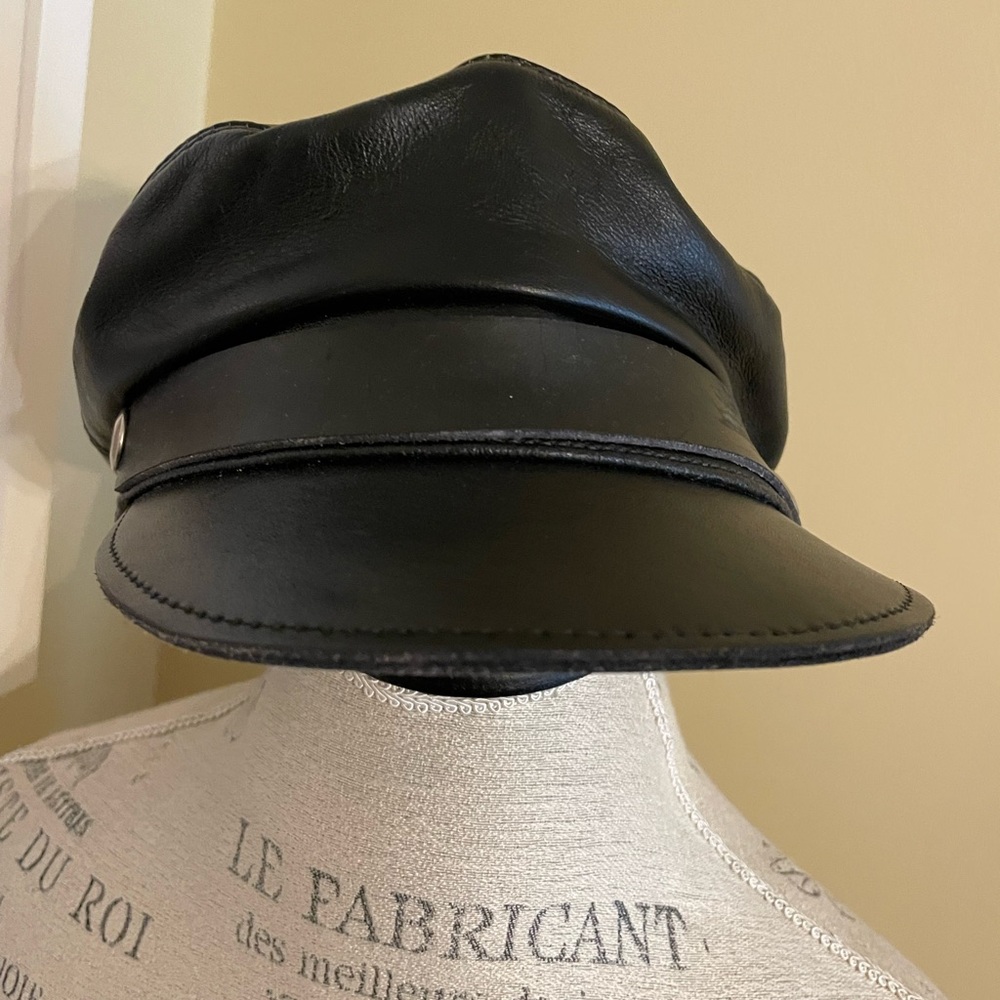 Leather hat - Picture 3 of 6